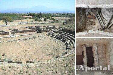 A 2500-year-old grave discovered in Greece: a man was buried with his shoes (photo)