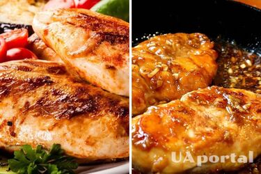 Соковита та ніжна: рецепт запеченої курячої грудки