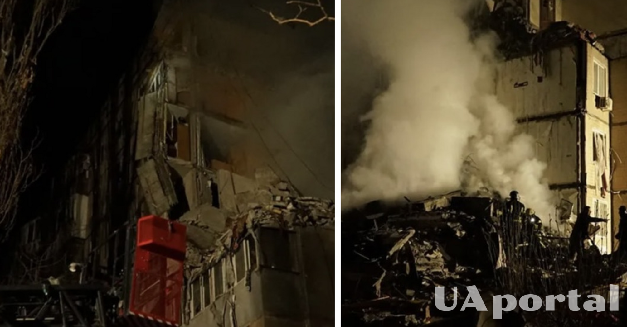 Shahed hit 9-storey building in Odesa: people are trapped under the rubble, there are dead and wounded