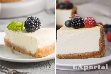Perfect for an evening tea party: the coconut cheesecake recipe