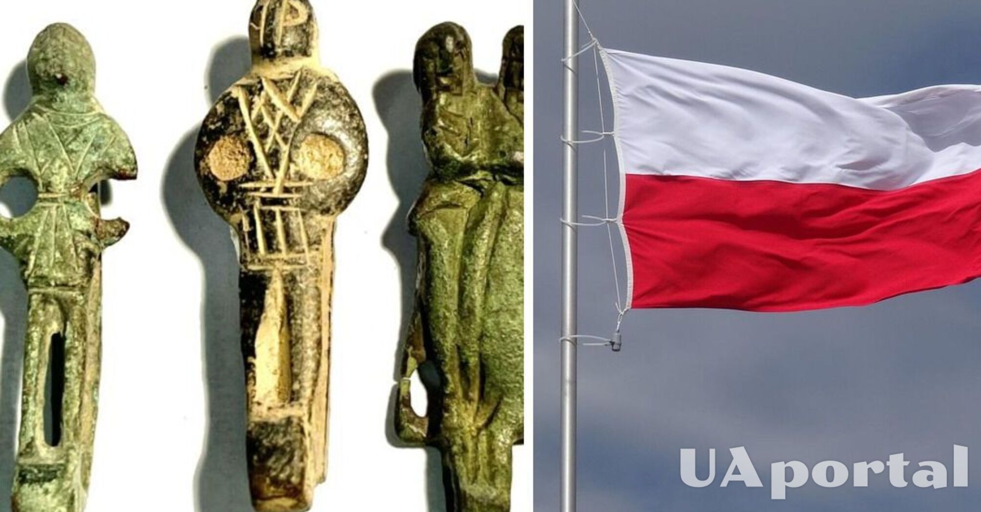 В Польше обнаружили редкую средневековую петлю для ремня в форме человека (фото)