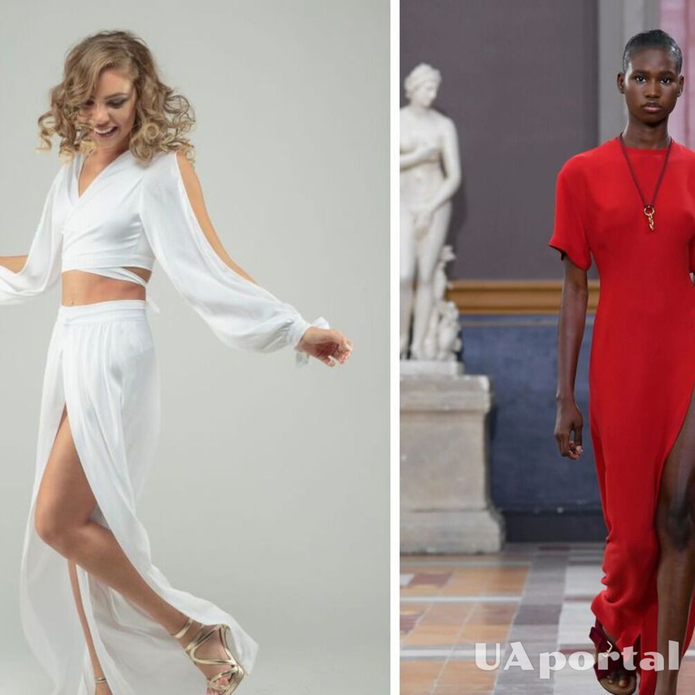 Красная, прозрачная, белая: топ трендовых платьев весны-2024.