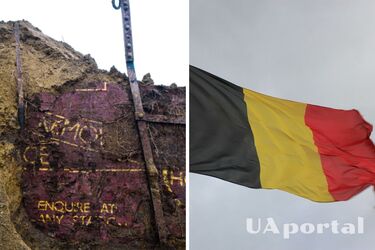 В Бельгии откопали почти 100-летний британский железнодорожный контейнер (фото)