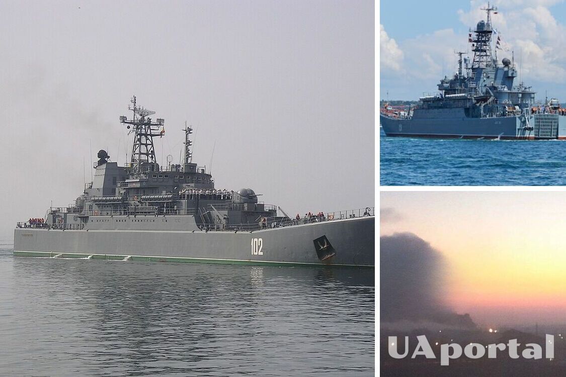 В Крыму поражены большие десантные корабли россиян 'Ямал' и 'Азов', центр связи и несколько объектов ЧФ рф