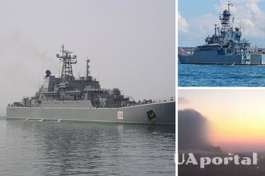 У Криму уражено великі десантні кораблі росіян 'Ямал' та 'Азов', центр зв'язку та декілька обʼєктів ЧФ рф