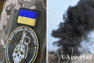 Воины 36-й бригады двумя бомбами JDAM/AASM уничтожили командный пункт россиян на левобережье Херсонщины (видео)