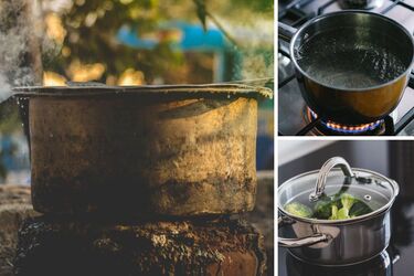 Just 5 minutes and even the most terrible pots will be clean: a life hack for the lazy