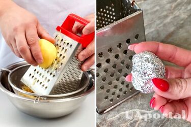 How to quickly sharpen a vegetable grater at home