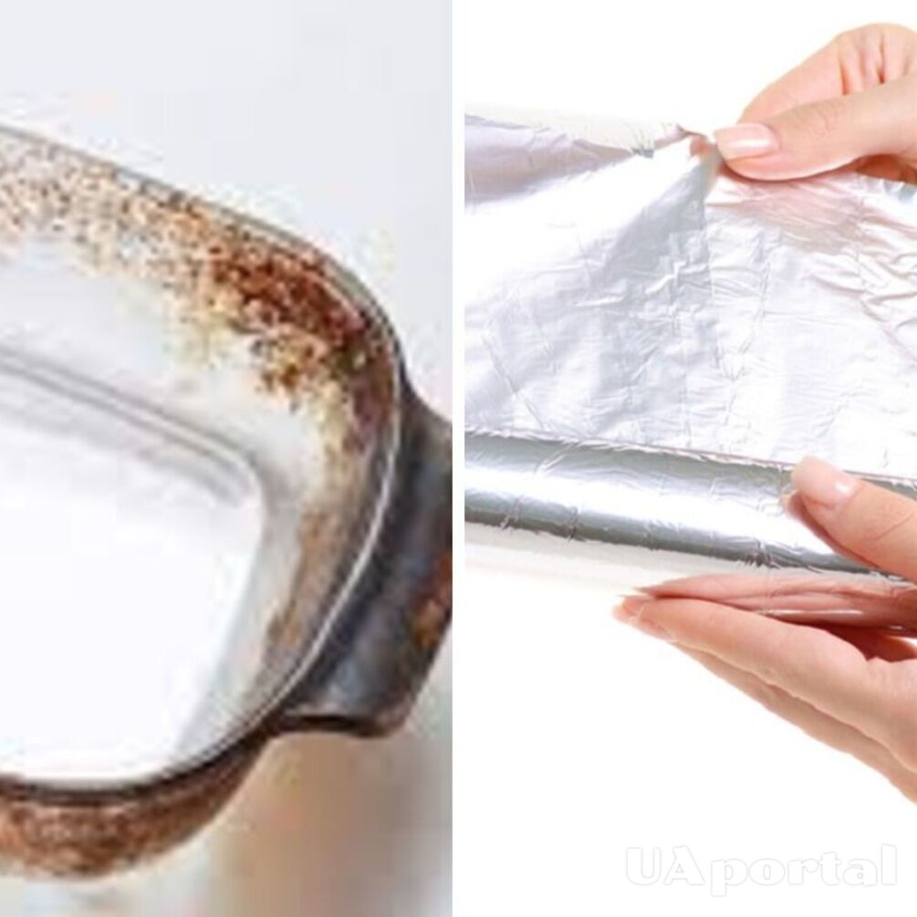 Как очистить стеклянные формы от нагара: лайфхак с фольгой