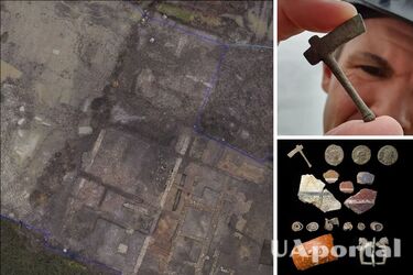 A richly decorated Roman villa with 'curse tablets'; was found in England (photo)