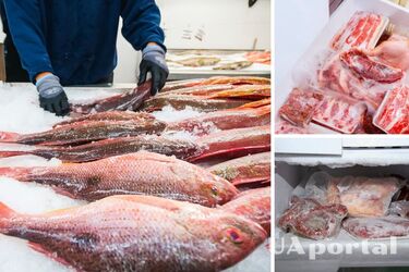 Korean way to defrost fish and meat quickly: you need water, sugar and salt