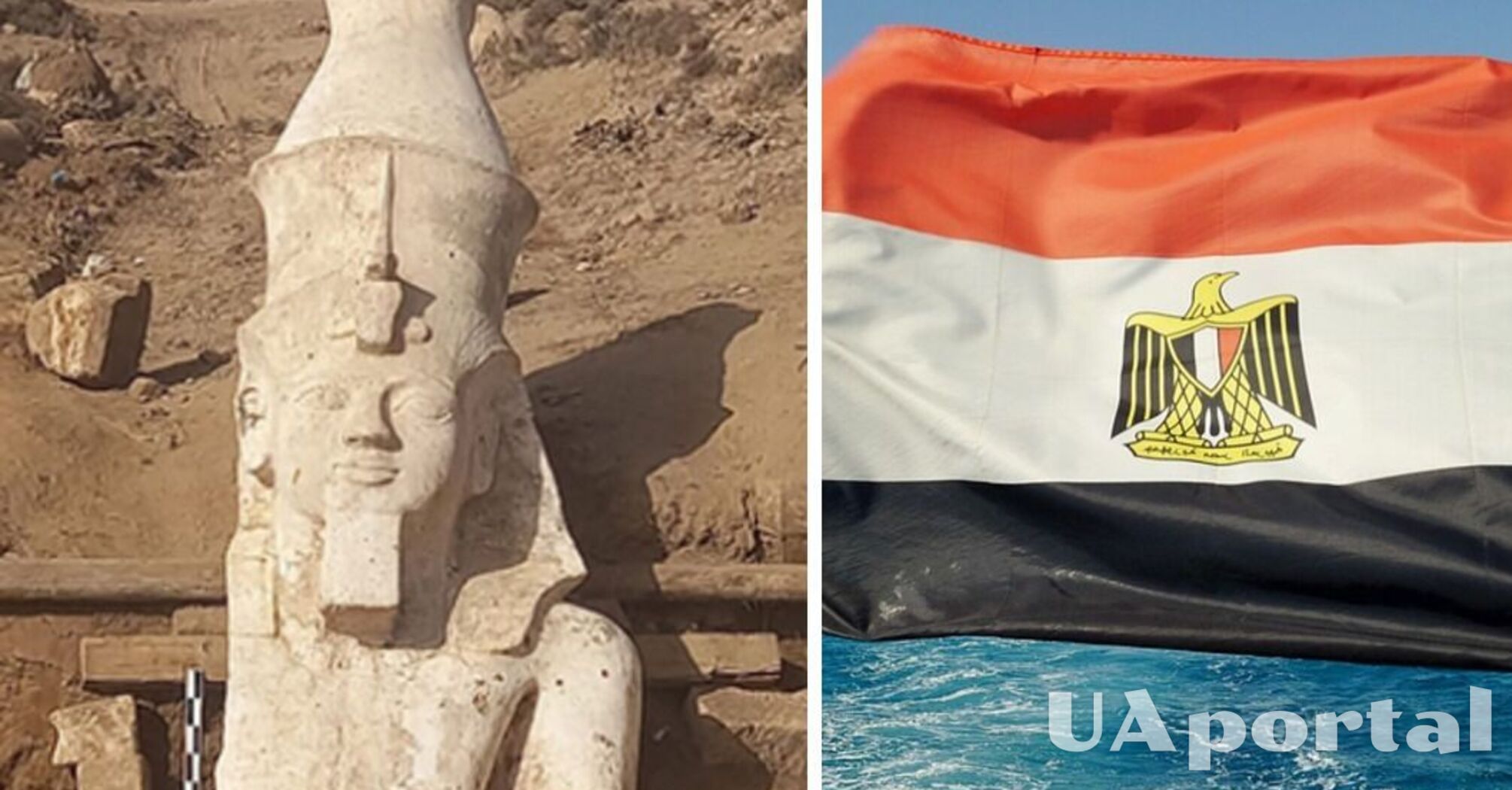 У Єгипті виявили гігантську статую Рамзеса II (фото)