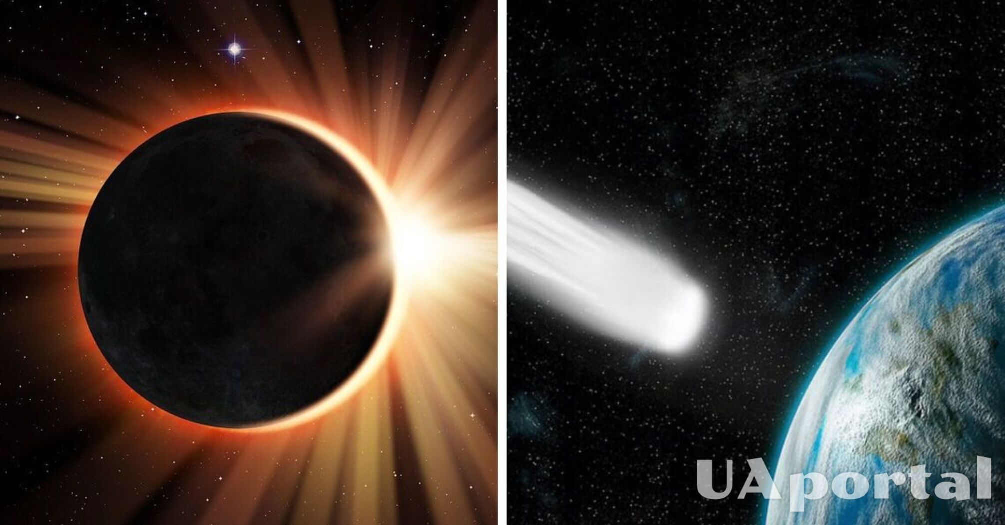 Diabelska kometa i zaćmienie Słońca w kwietniu 2024 r.