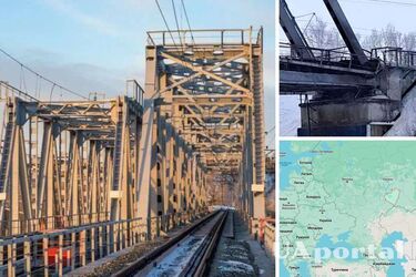 У ГУР підтвердили вибух на залізничному мосту у Самарській області, через який окупанти переправляли озброєння (фото)