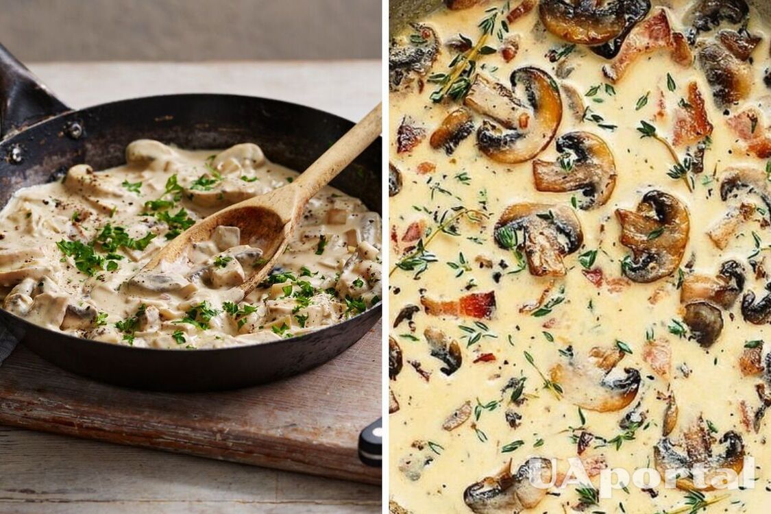 Perfect for a side dish: How to make a rich mushroom sauce