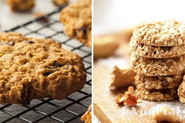 No flour added: a recipe for cinnamon oatmeal cookies