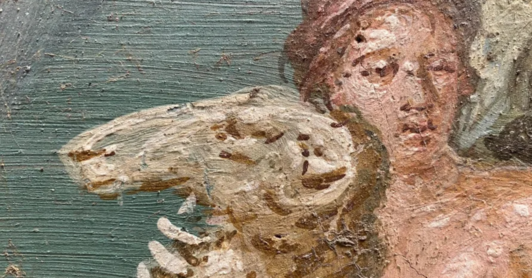 A 2000-year-old fresco in excellent condition discovered in Pompeii
