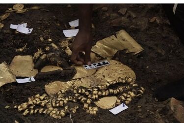 Grobowiec władcy Kokle pełen złota odkryty w Panamie