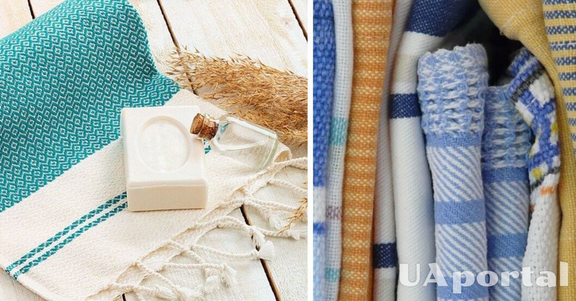 How to remove stubborn stains from kitchen towels
