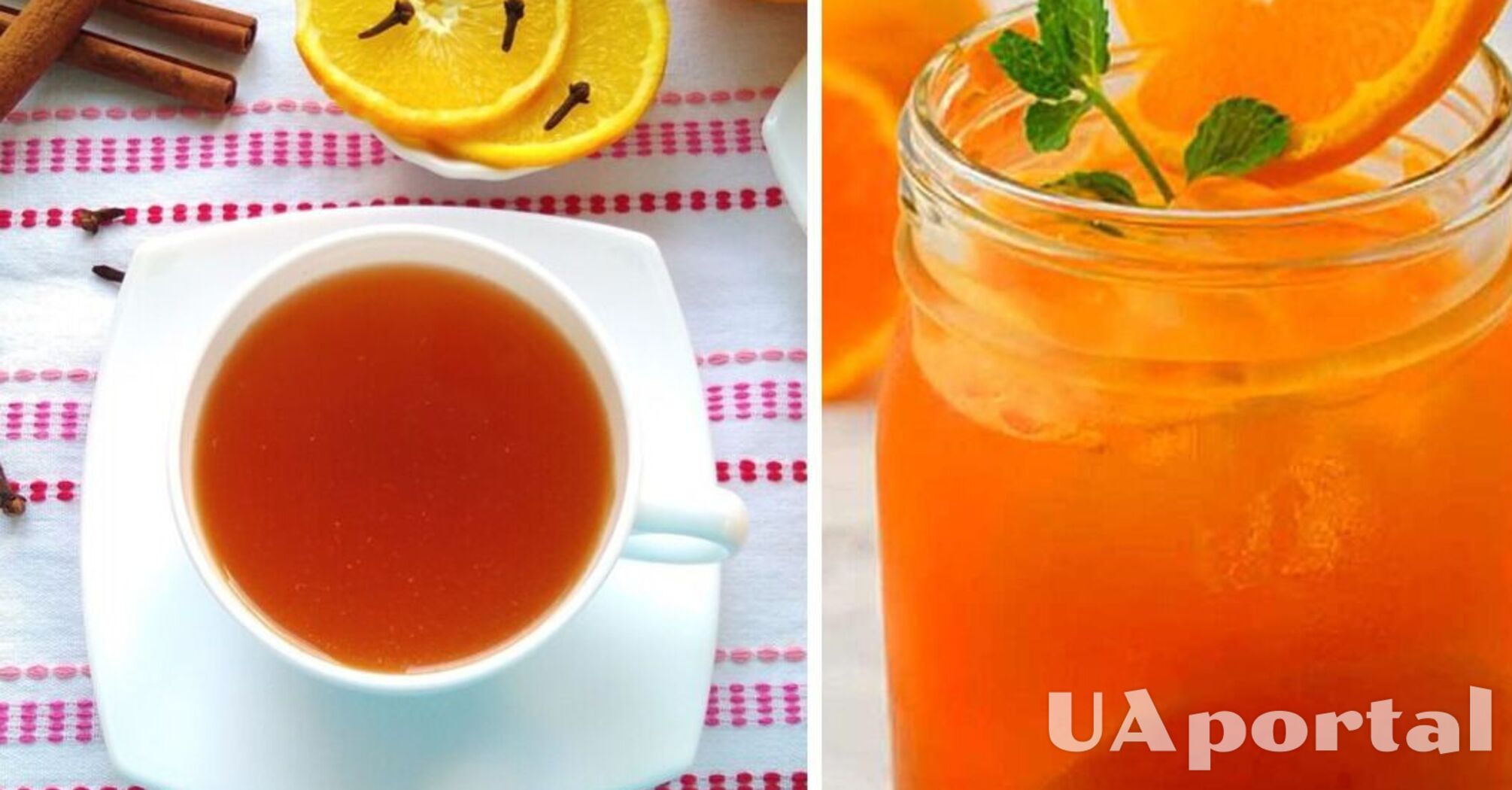 Guests will be delighted: a recipe for orange tea