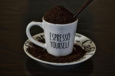 Never throw away coffee grounds