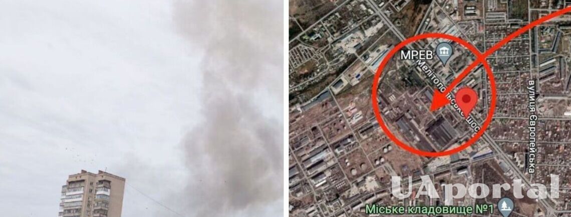 У Бердянську стався приліт Storm Shadow по базуванню окупантів на Південгідромаші (фото)