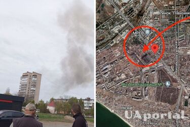 У Бердянську стався приліт Storm Shadow по базуванню окупантів на Південгідромаші (фото)