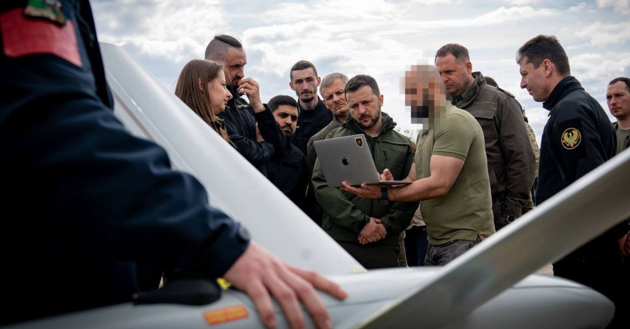 The Ukrainian analogue of the Lancet was shown to Zelensky: the unique characteristics of the UAV became known