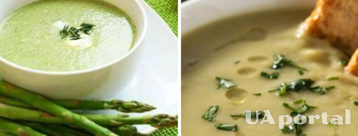 Вкусный и легкий обед: рецепт сливочного супа со спаржей