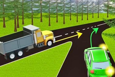 Тільки 30% відповідають правильно: хто з автомобілів проїде першим