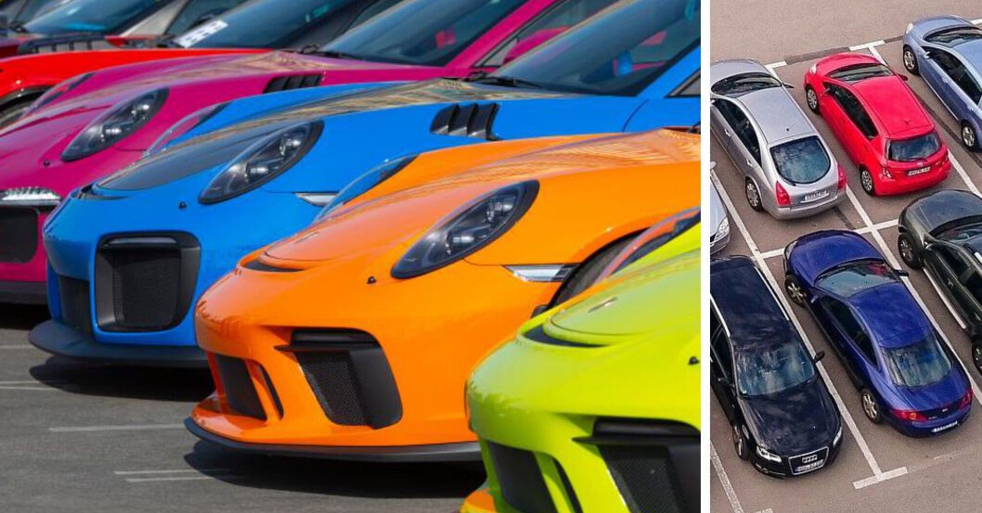 Цей рейтинг вас здивує: які кольори автомобілів найпопулярніші в Україні