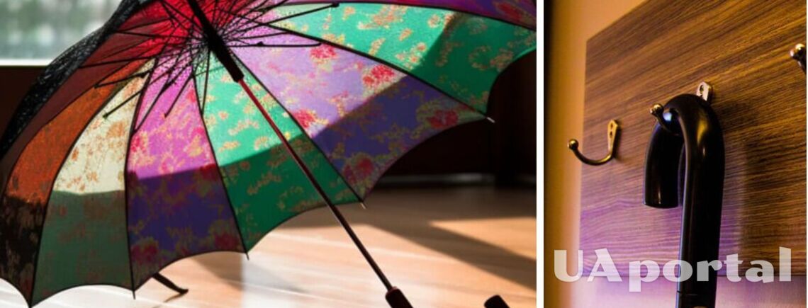 Назовете несчастье: почему зонтик нельзя сушить открытым в помещении