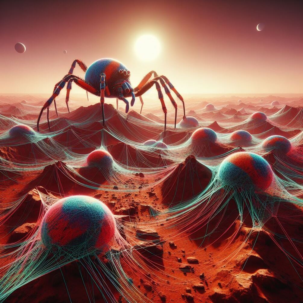 'Марсианские пауки': космический аппарат ESA зафиксировал на Красной планете уникальный феномен (фото)
