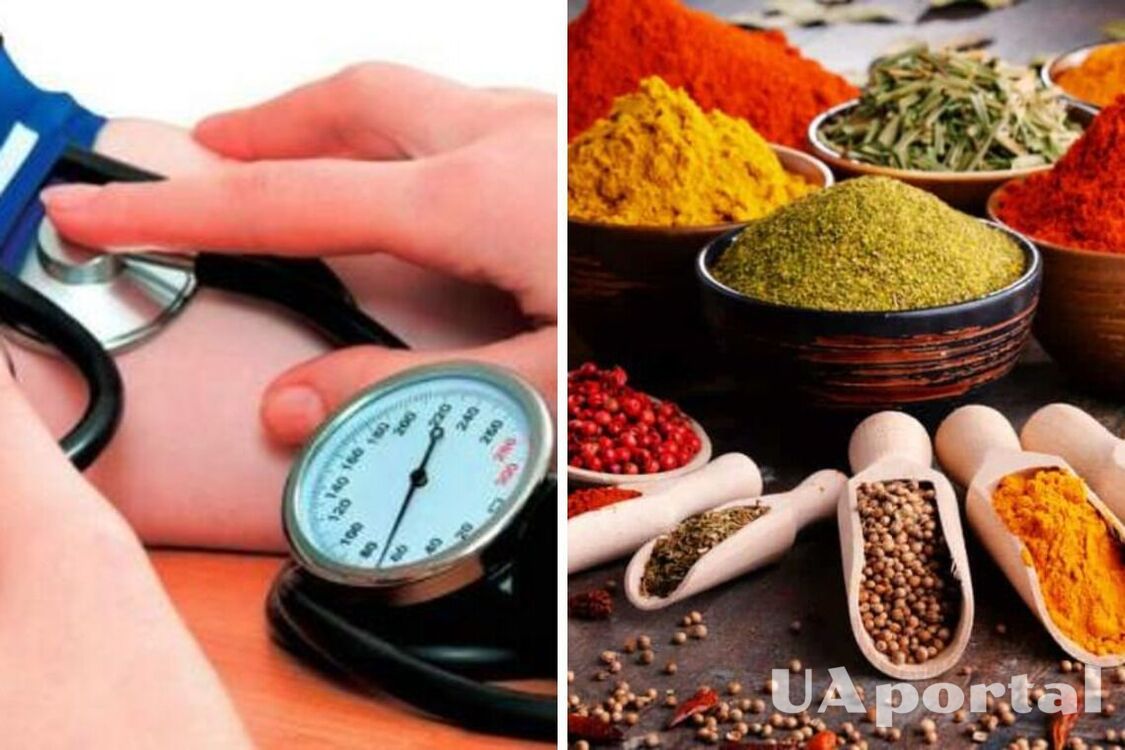 What spice to add to the diet of hypertensive patients to lower blood pressure