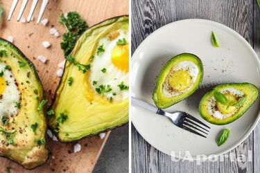 Tasty and healthy breakfast: a recipe for baked avocado