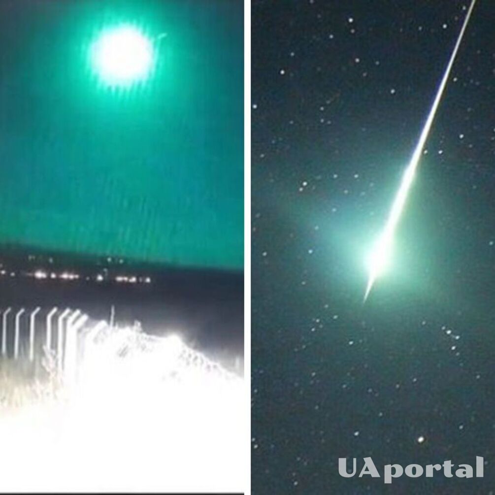 Ночью в небе над рядом областей Украины заметили загадочную зелено-синюю вспышку: что это было (видео)
