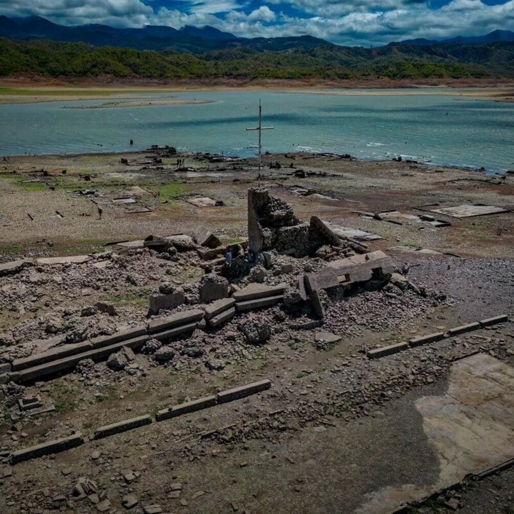 Посуха допомогла: на Філіппінах знайшли руїни стародавнього затопленого міста Пантабанган (фото)