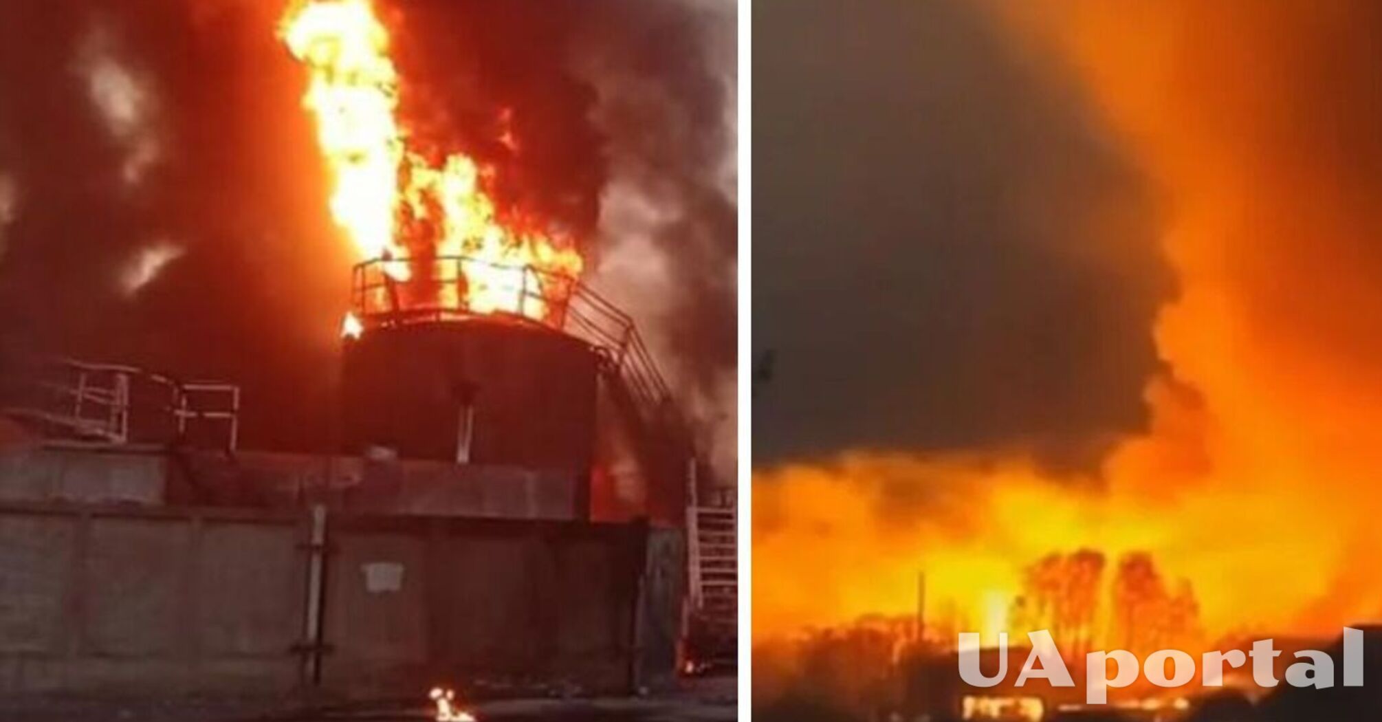 Горело масштабно: беспилотники атаковали НПЗ в Волгоградской области (фото и видео)