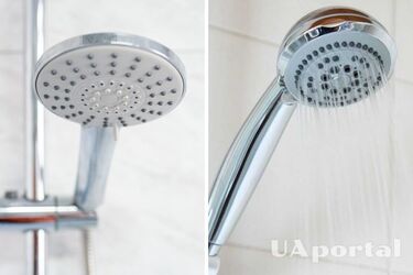 Как отмыть душевую воронку от известкового налета: лайфхак с уксусом