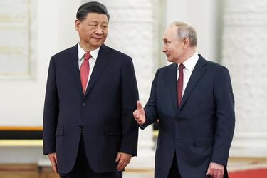 Путін і Сі грають у 'миротворців'