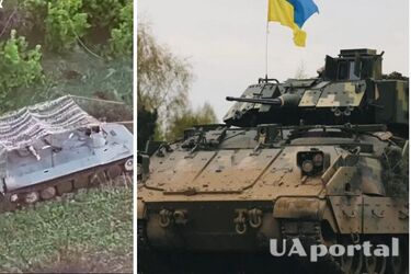 Працював екіпаж Курта: БМП Bradley 'розібрала' бронетехніку окупантів під Авдіївкою (відео)