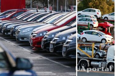 Больше всего легковых автомобилей в Украину завозят из Германии и США