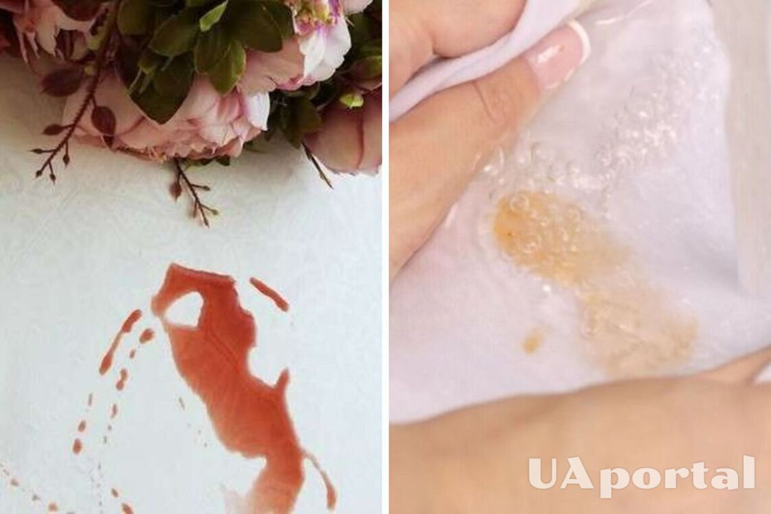 Cope even with old stains: how to make a homemade stain remover
