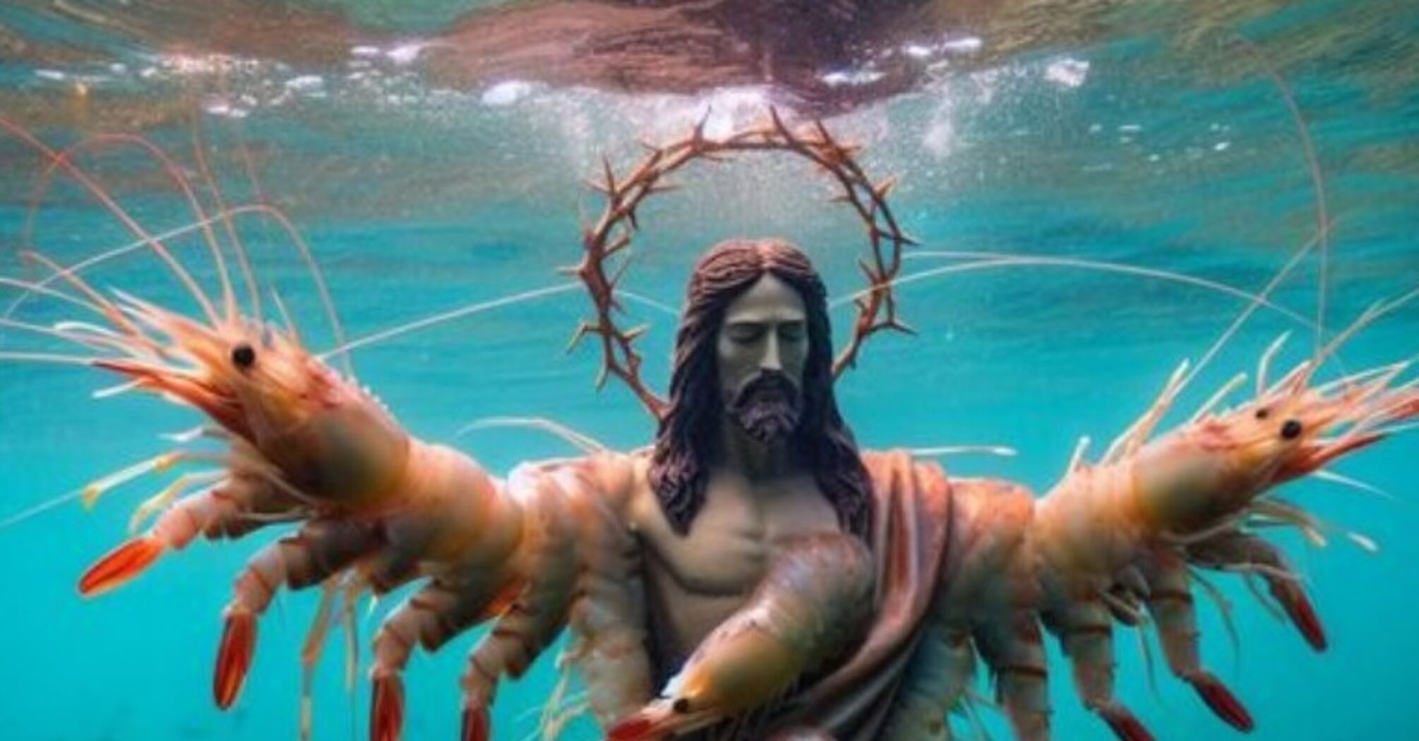 Ученые объяснили феномен Иисуса с креветками: что такое 'теория мертвого Интернета'