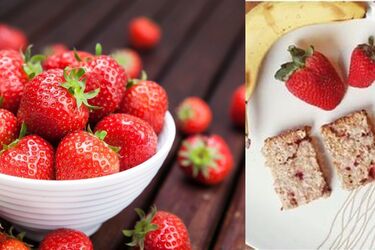 Десерт з полуницею та вівсяними пластівцями. Рецепт