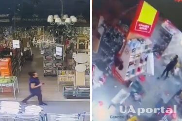 Attack on Epicenter in Kharkiv: the prosecutor's office published new footage of the attacks from inside the hypermarket