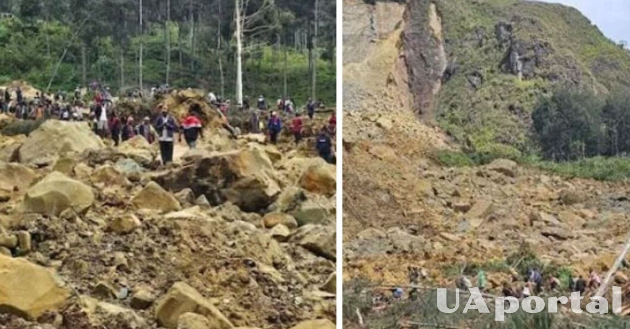 As a result of a landslide in Papua New Guinea, 2,000 people died (photo)