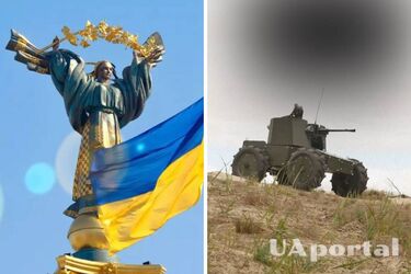 Военные показали, как робот 'Лють' штурмует позиции оккупантов (видео)