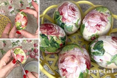 Потрібні лише серветка та білок: як швидко створити оригінальні крашанки на Великдень (відео)