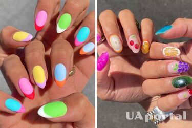 Райдужний та морський: яскраві їдеі літнього манікюру 2024 року